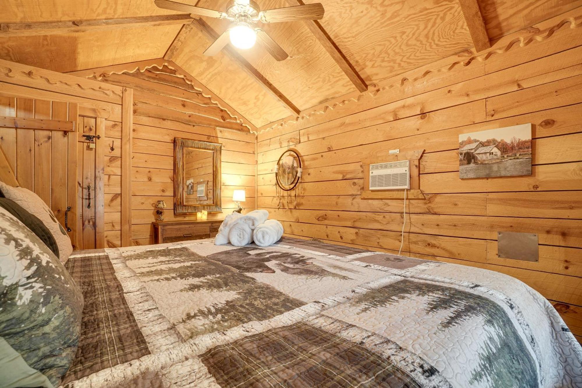 Secluded Family Retreat In Dahlonega With Hot Tub!ヴィラ エクステリア 写真