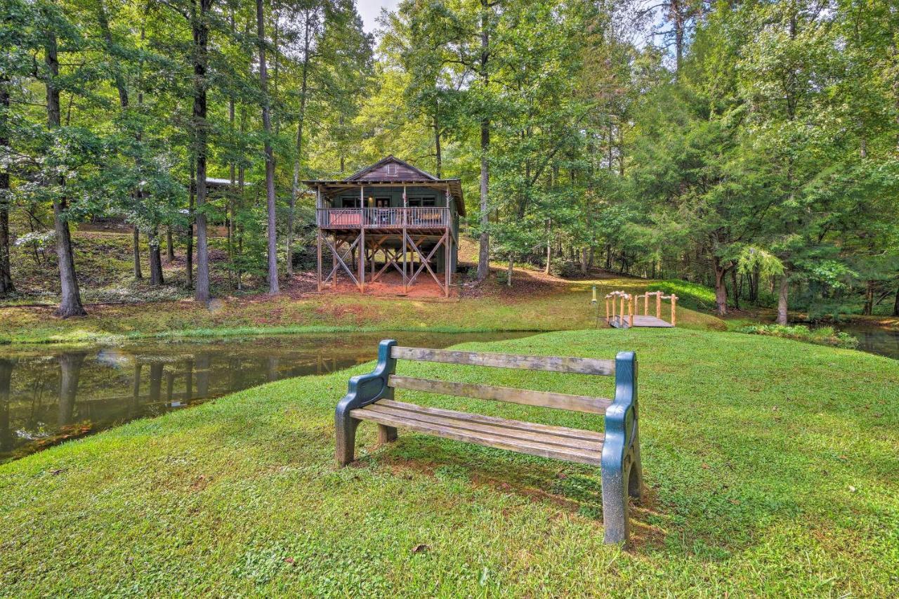 Secluded Family Retreat In Dahlonega With Hot Tub!ヴィラ エクステリア 写真